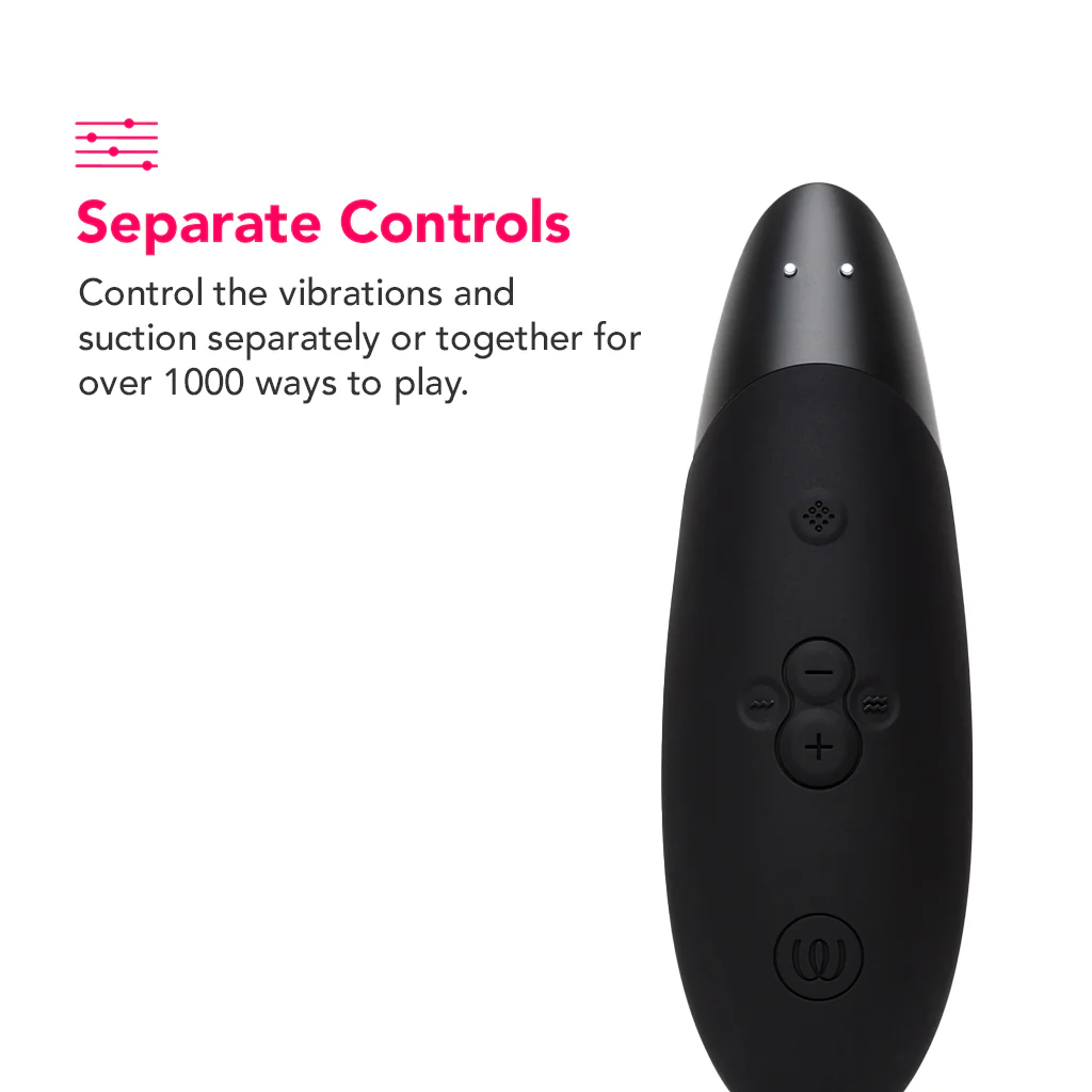 Womanizer Enhance Pleasure Air Vibe in Black - Image 5