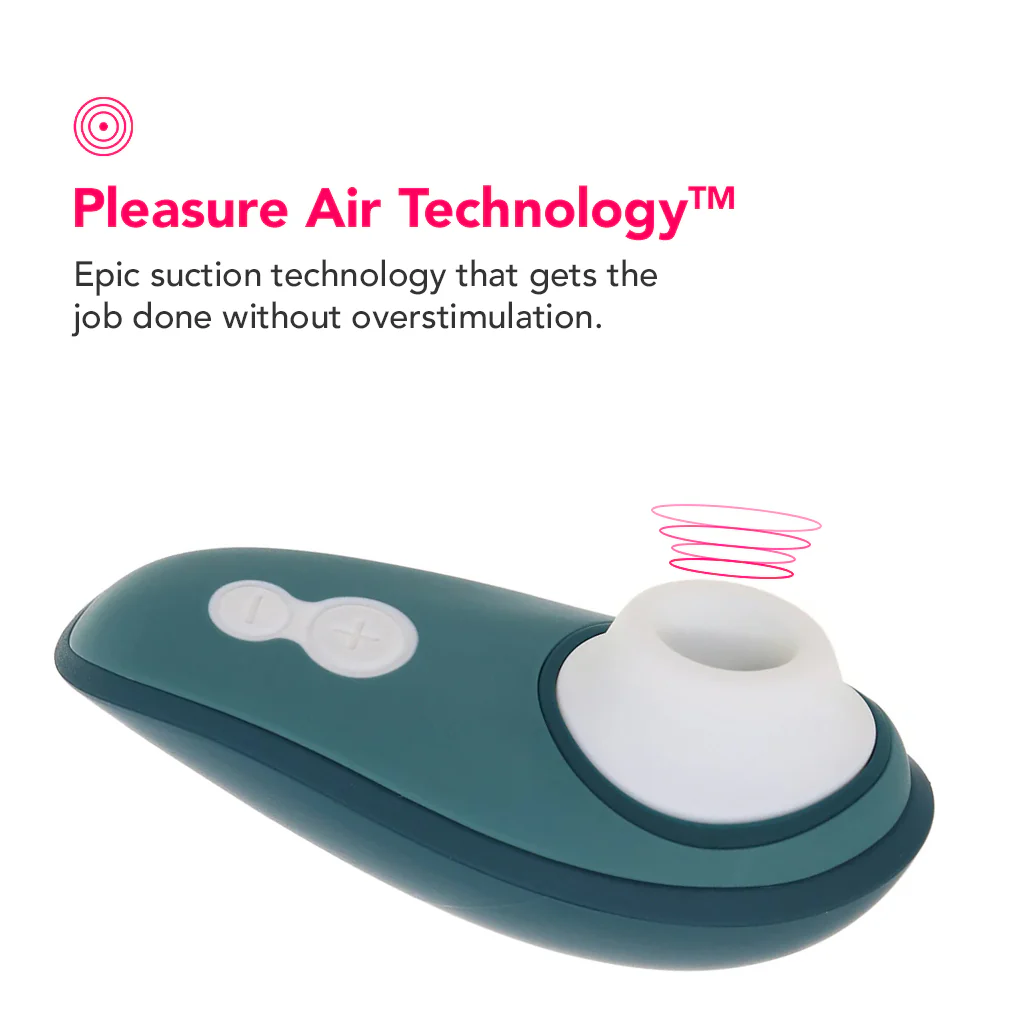 Womanizer Liberty 2 Clitoral Stimulator in Dark Petrol - Image 2