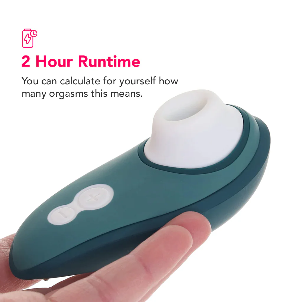 Womanizer Liberty 2 Clitoral Stimulator in Dark Petrol - Image 4