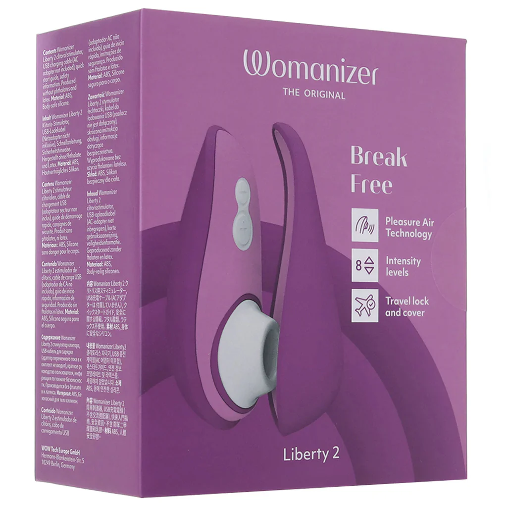 Womanizer Liberty 2 Clitoral Stimulator in Purple - Image 8