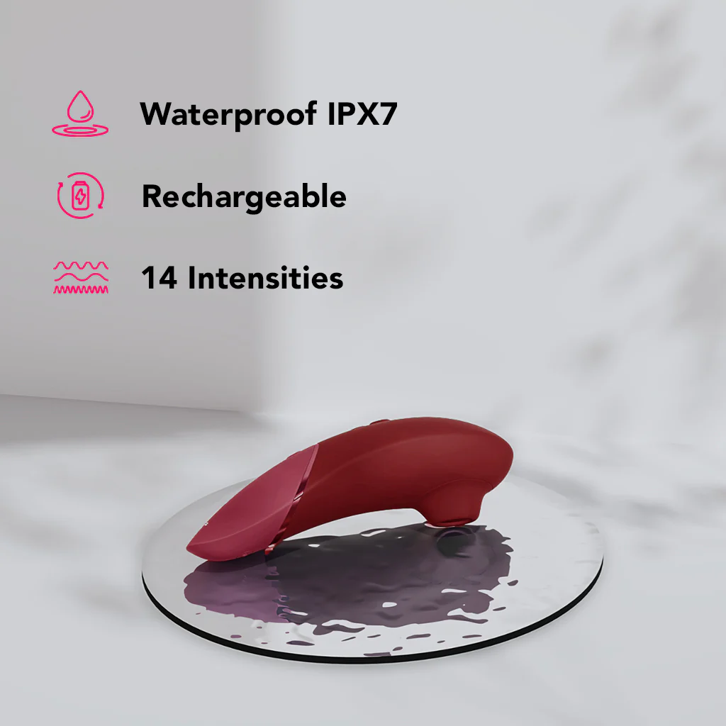 Womanizer Next 3D Pleasure Air Stimulator in Bordeaux - Image 7