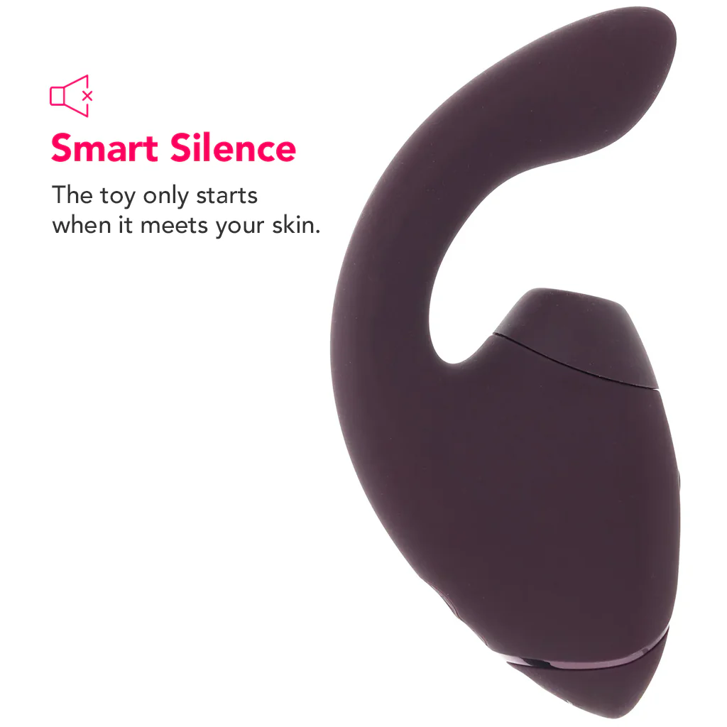 Womanizer Next Duo Clitoral Suction & G-Spot Vibe in Purple - Image 3