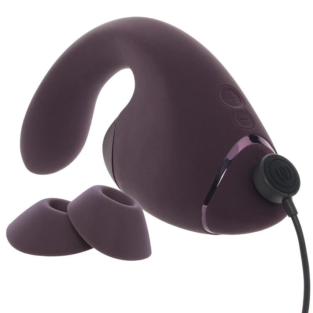 Womanizer Next Duo Clitoral Suction & G-Spot Vibe in Purple - Image 5