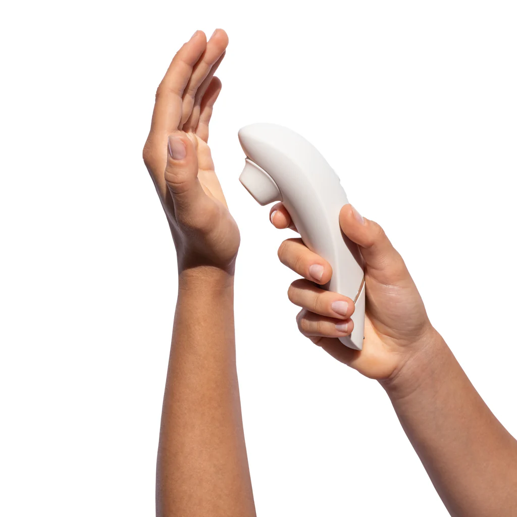Womanizer Premium 2 Pleasure Air Stimulator in Gray - Image 7