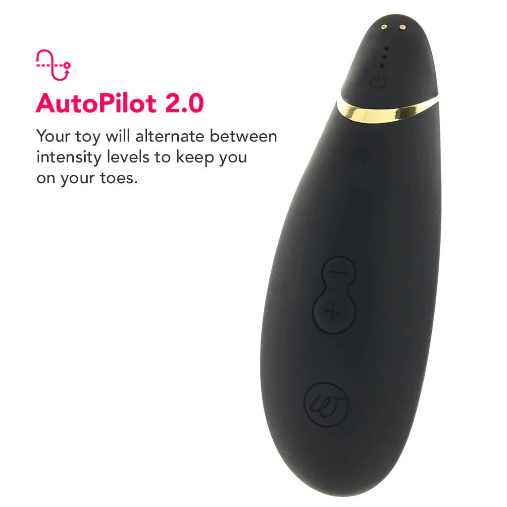 Womanizer Premium 2 Pleasure Air Stimulator in Black - Image 5