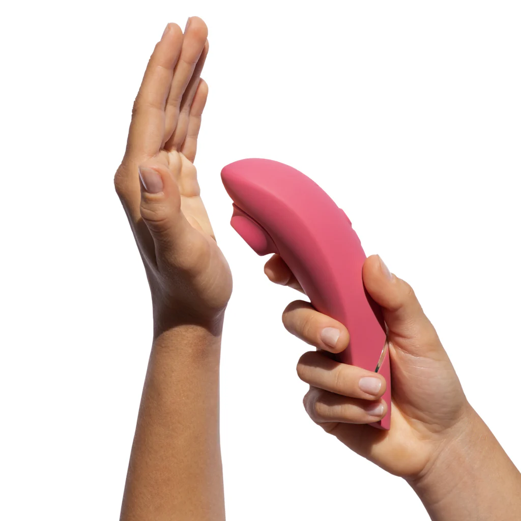 Womanizer Premium 2 Pleasure Air Stimulator in Raspberry - Image 5