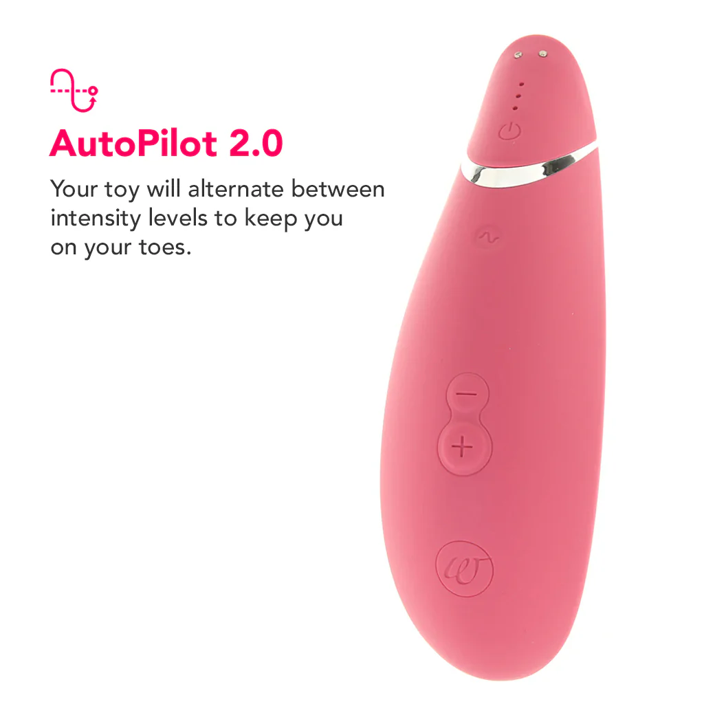 Womanizer Premium 2 Pleasure Air Stimulator in Raspberry - Image 6