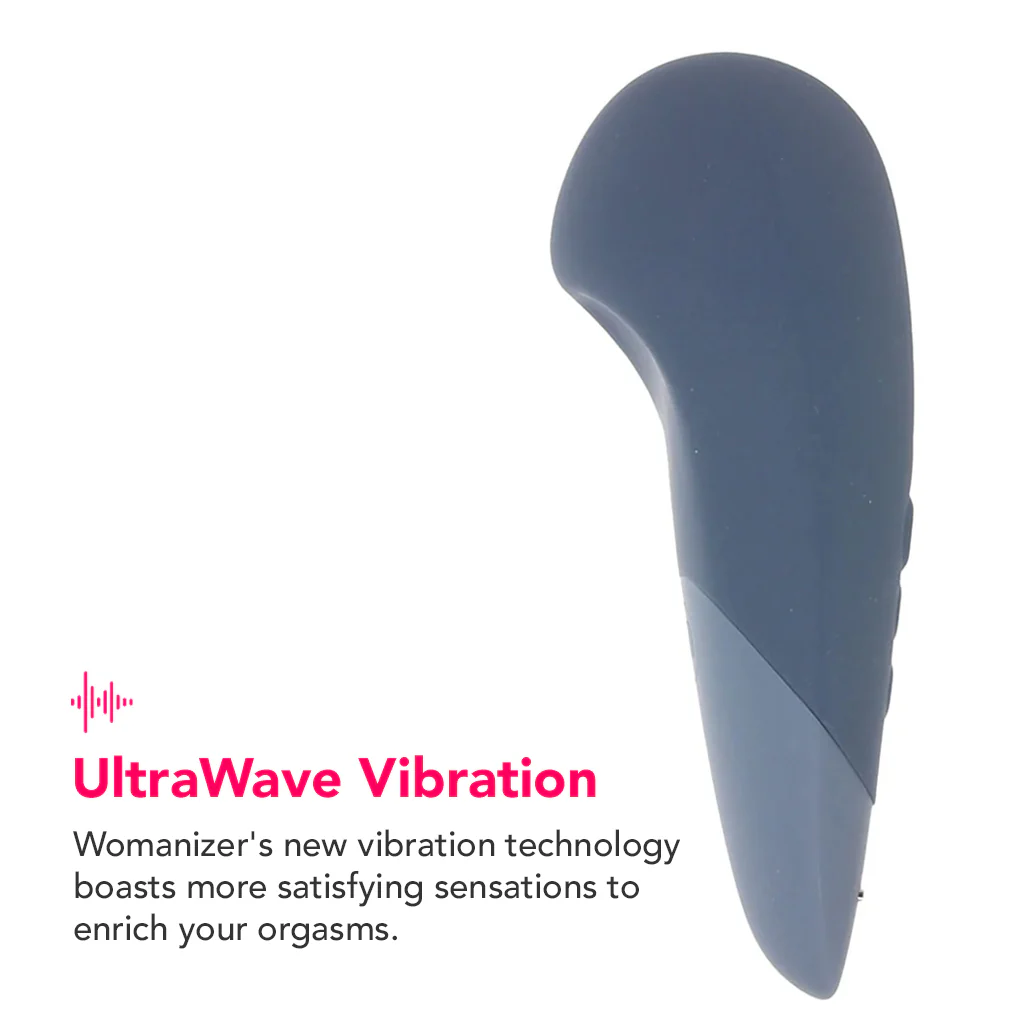 Womanizer UltraWave Lay-On Vibe in Dark Blue - Image 3