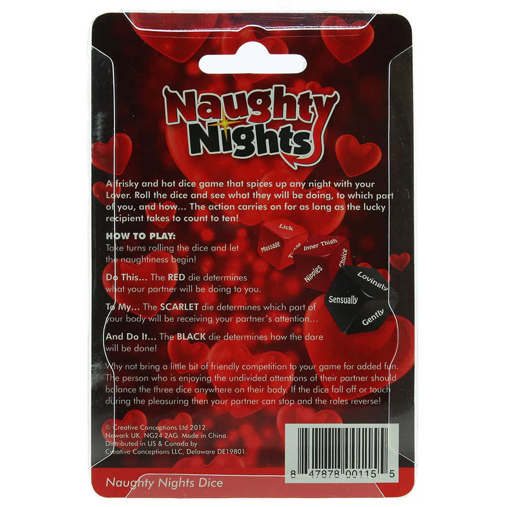 Naughty Nights Raunchy Dare Dice - Image 5